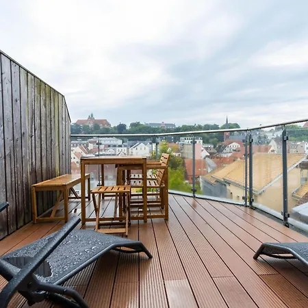 Apartment Himmelskoje Mit Grosse Dachterrasse & Hafenblick By Interhome Flensborg